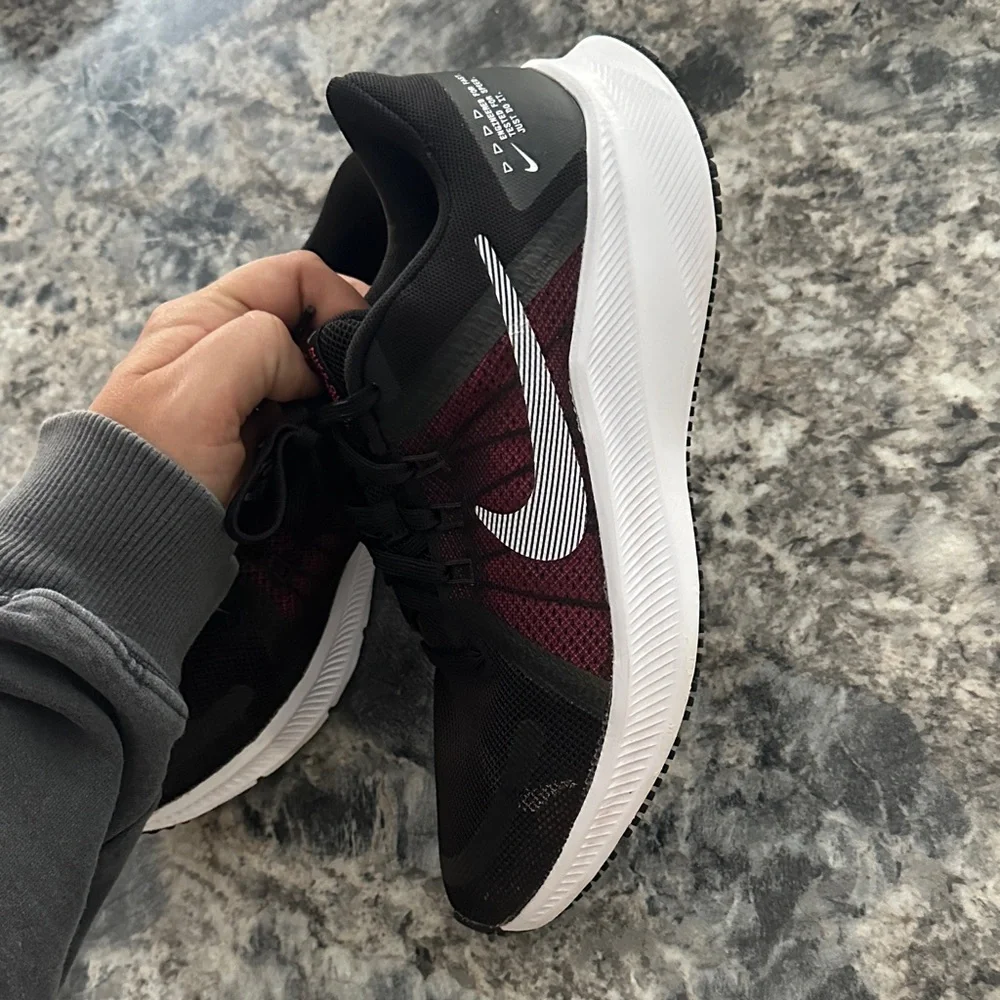 Nike Quest 4 Black Hyper Pink Women's Running Shoes Size 7 - Picture 4 of 6